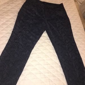 Talbots “Heritage”navy corduroy pants plus 16WP